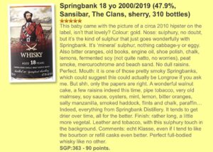 Springbank 2000/2019 18yo Sansibar Sherry Cask - Image 2